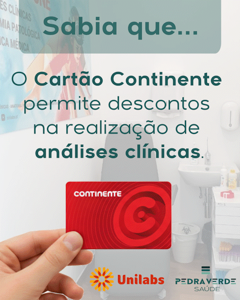 Cartão Continente dá acesso a descontos na realização de análises clínicas