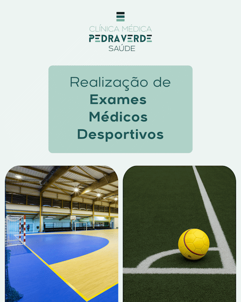 Realização dos Exames Médico Desportivos